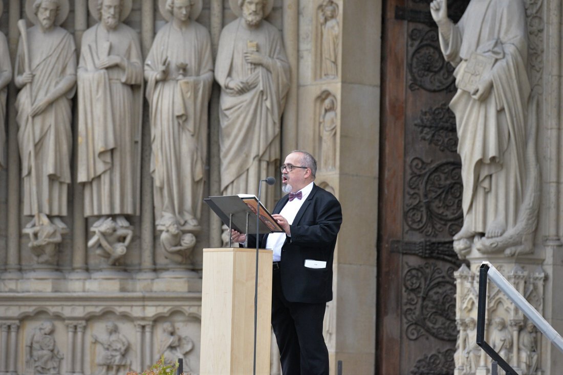Liturgie de la Parole. © Marie-Christine Bertin / Diocèse de Paris.