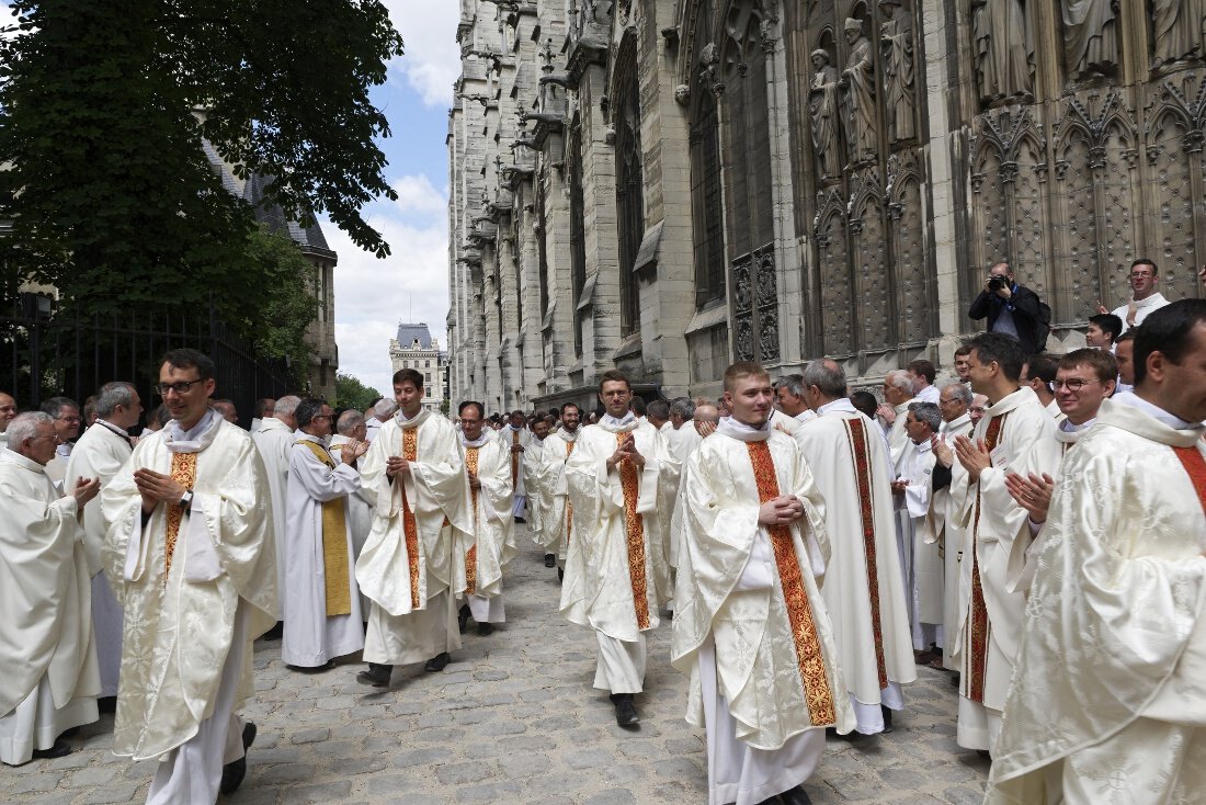 Procession de sortie. © Trung Hieu Do / Diocèse de Paris.