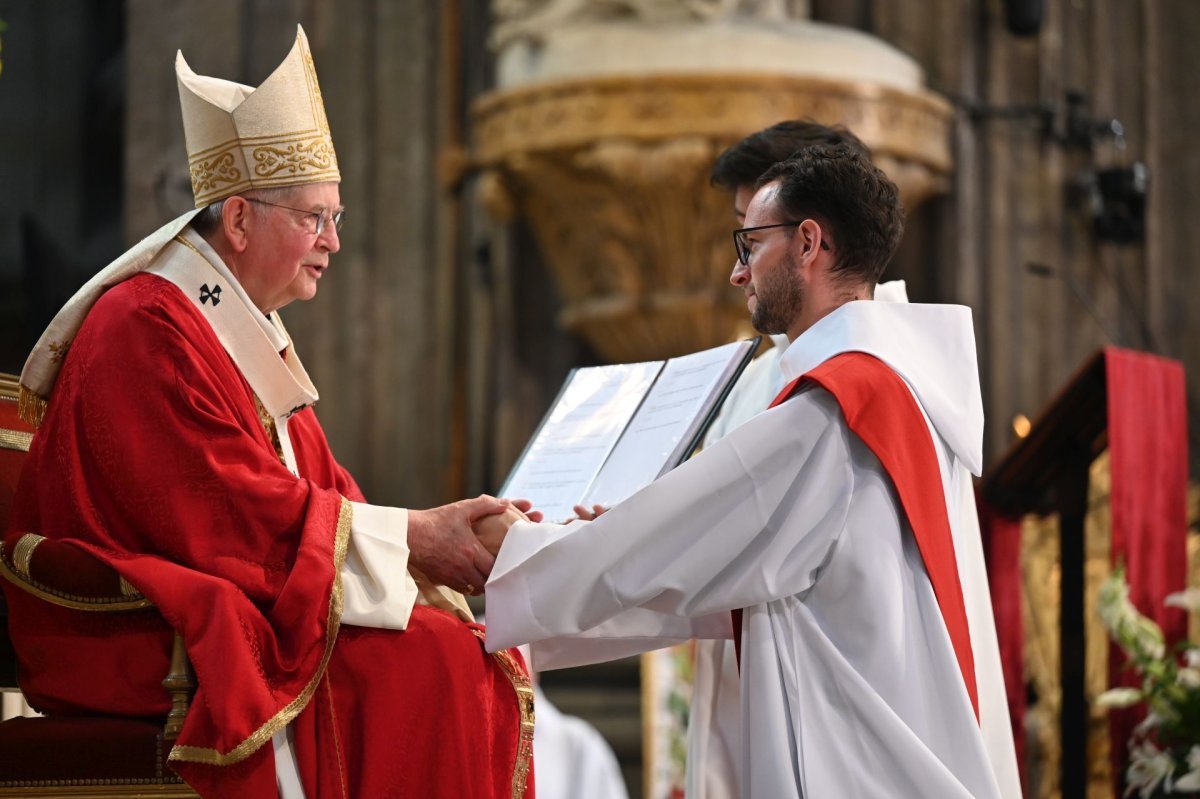 Ordination sacerdotale 2024. © Marie-Christine Bertin / Diocèse de Paris.