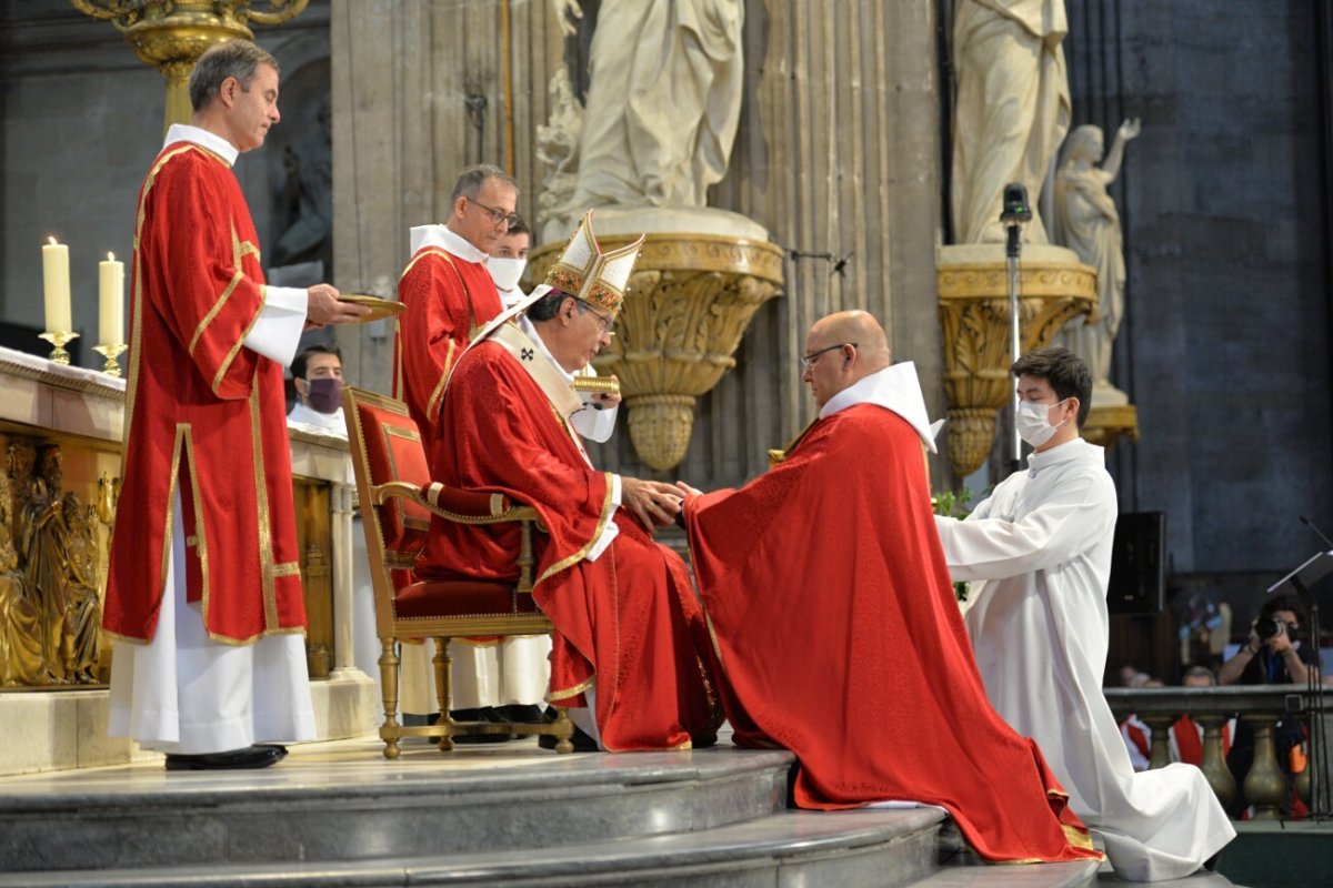 Ordinations sacerdotales 2020. © Marie-Christine Bertin / Diocèse de Paris.