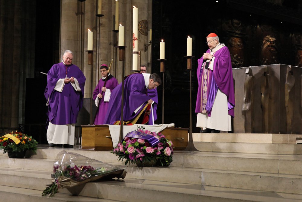 Obsèques de Mgr Michel Pollien. © Yannick Boschat / Diocèse de Paris.