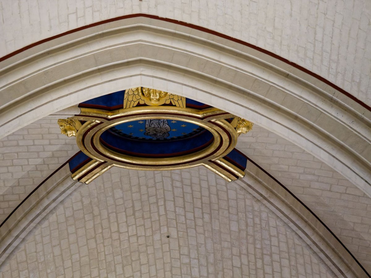 Messe en présence des prêtres et diacres de Paris. © Yannick Boschat / Diocèse de Paris.