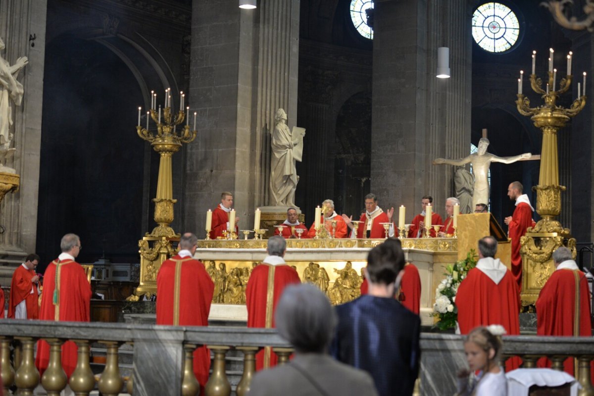 Ordinations sacerdotales 2020. © Marie-Christine Bertin / Diocèse de Paris.