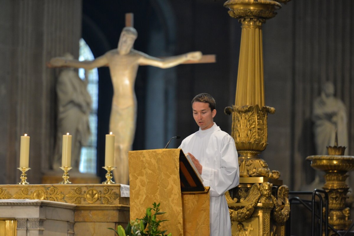 Ordinations sacerdotales 2020. © Marie-Christine Bertin / Diocèse de Paris.