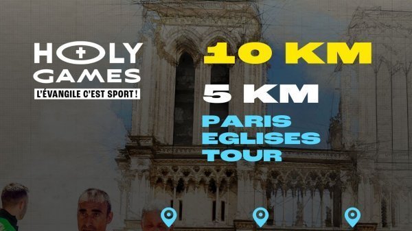 “Paris églises tour” : course de 10 km et marche de 5 km