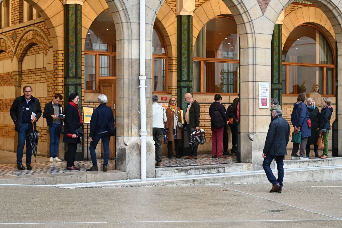 Messe de rentrée en la fête de la Saint-Luc 2023. © Marie-Christine Bertin / Diocèse de Paris.