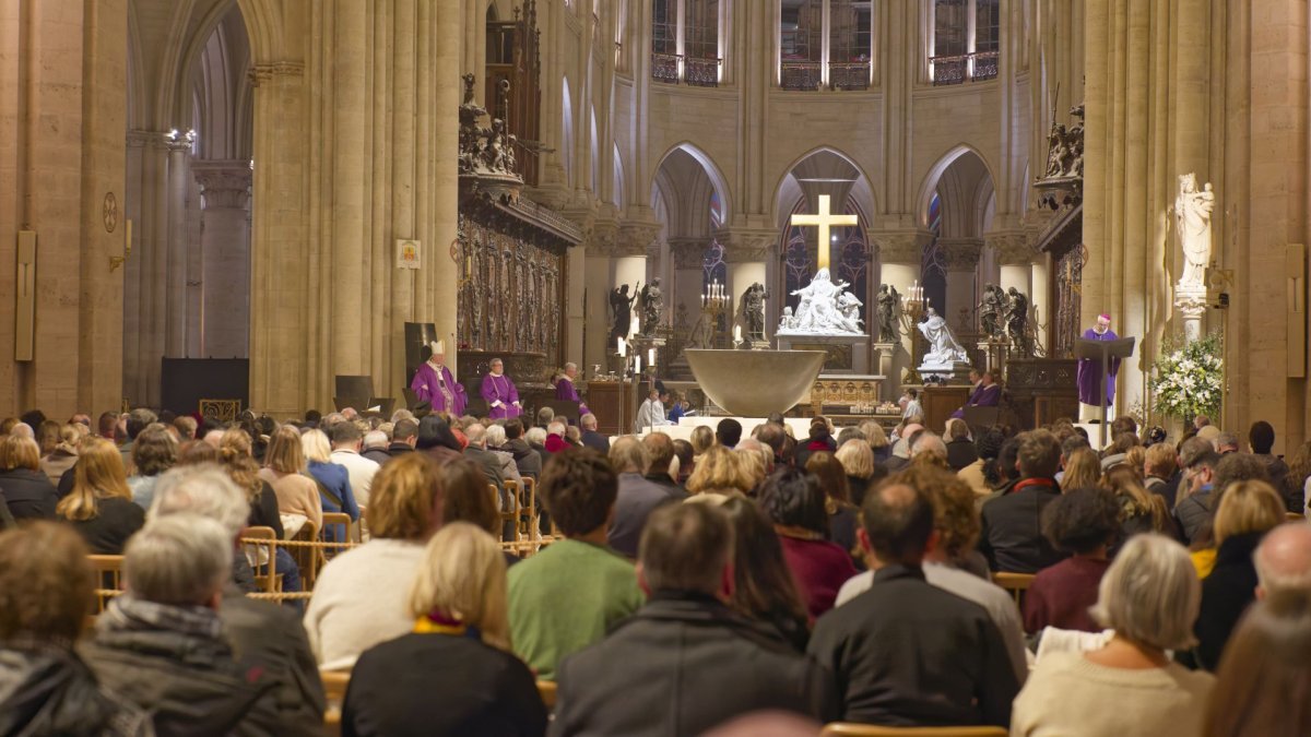 Messe à l'intention du cardinal André Vingt-Trois, archevêque émérite (…). © Yannick Boschat / Diocèse de Paris.