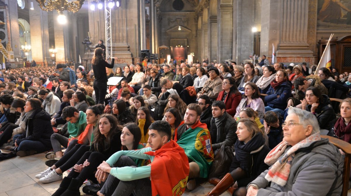 La messe internationale des JMJ@Panam'. © Marie-Christine Bertin / Diocèse de Paris.