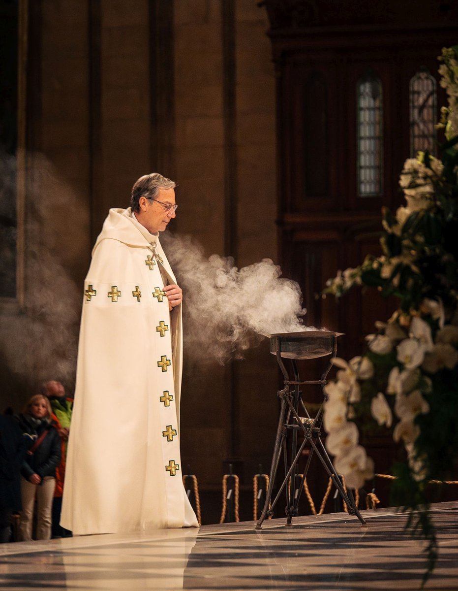 Vêpres du mardi 10 décembre 2024 à Notre-Dame de Paris. © Maximilien Krebs.