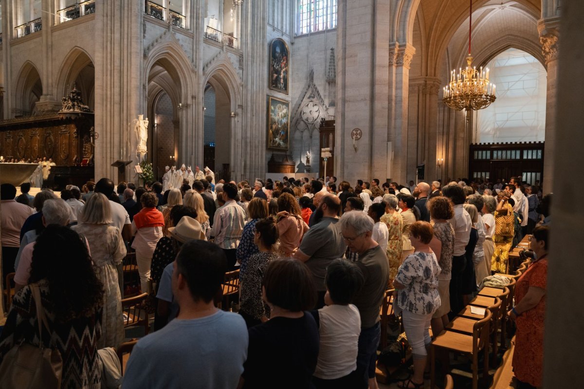 Messe d'ouverture de l'Assemblée ecclésiale provinciale. © Dylan Guidez / Diocèse de Paris.