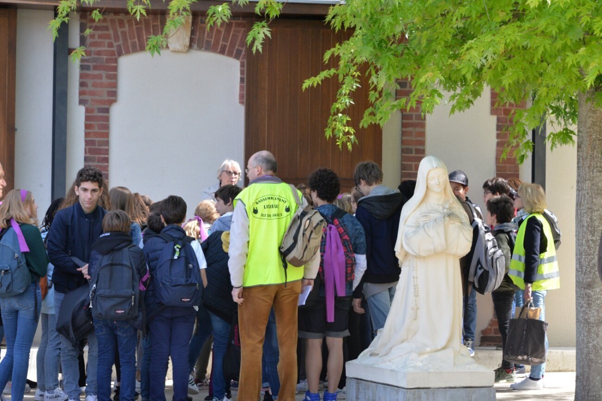 Pèlerinage à Lisieux 2019. © Marie-Christine Bertin / Diocèse de Paris.