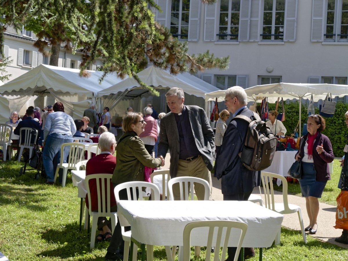 Journées d'amitié et d'entraide pour les prêtres 2024. Samedi 25 mai 2024. © Yannick Boschat / Diocèse de Paris.