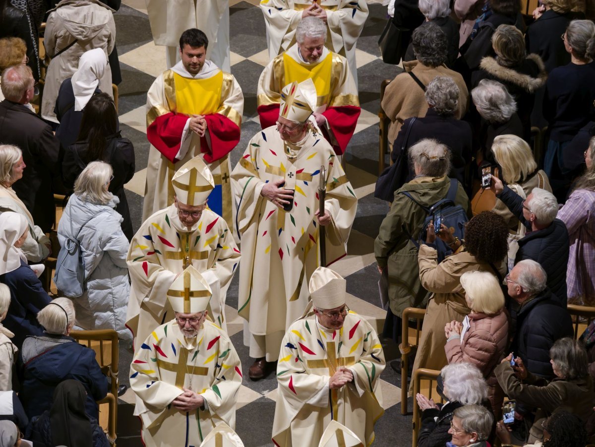 Messe chrismale 2025. © Yannick Boschat / Diocèse de Paris.