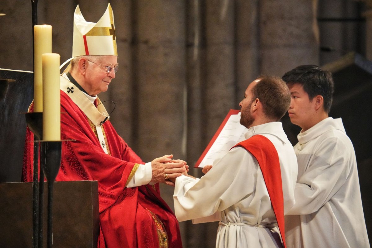 Ordinations sacerdotales 2026. © Illian Callé / Diocèse de Paris.