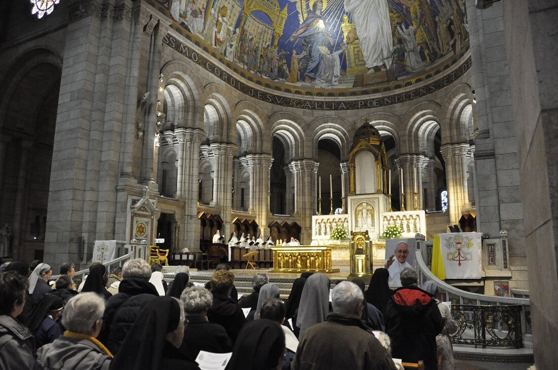 Messe présidée par Mgr Michel Golfier. © BSCM.