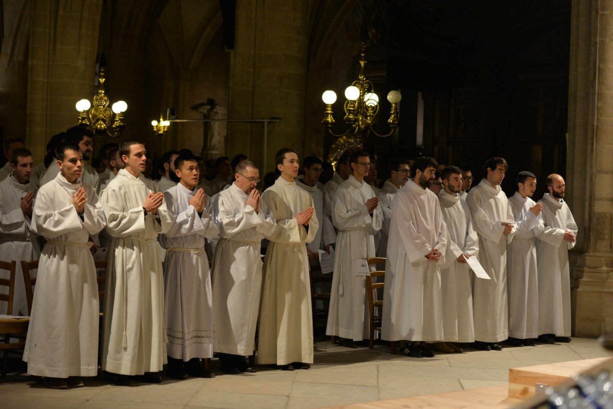 Messe de la fête du Chapitre et du Séminaire. © Marie-Christine Bertin / Diocèse de Paris.