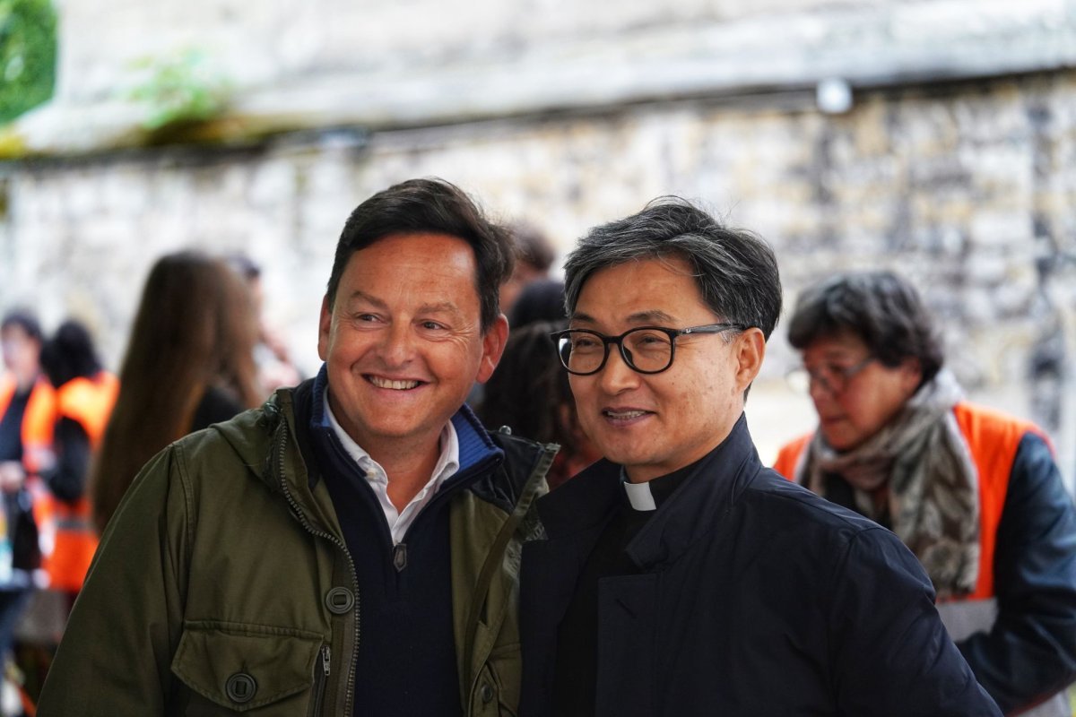 Soirée JMJ du 19 mai. © Illian Calle - Diocèse Paris.