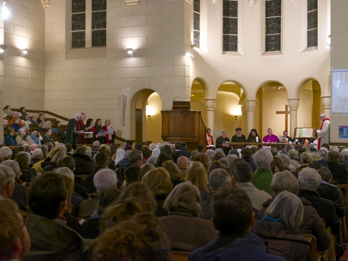 Célébration régionale de la Semaine de l'unité des chrétiens 2025. © Yannick Boschat / Diocèse de Paris.