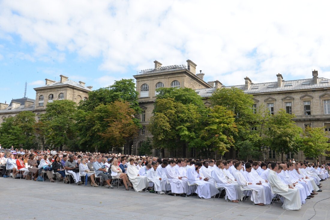 Homélie du cardinal André Vingt-Trois. © Marie-Christine Bertin / Diocèse de Paris.