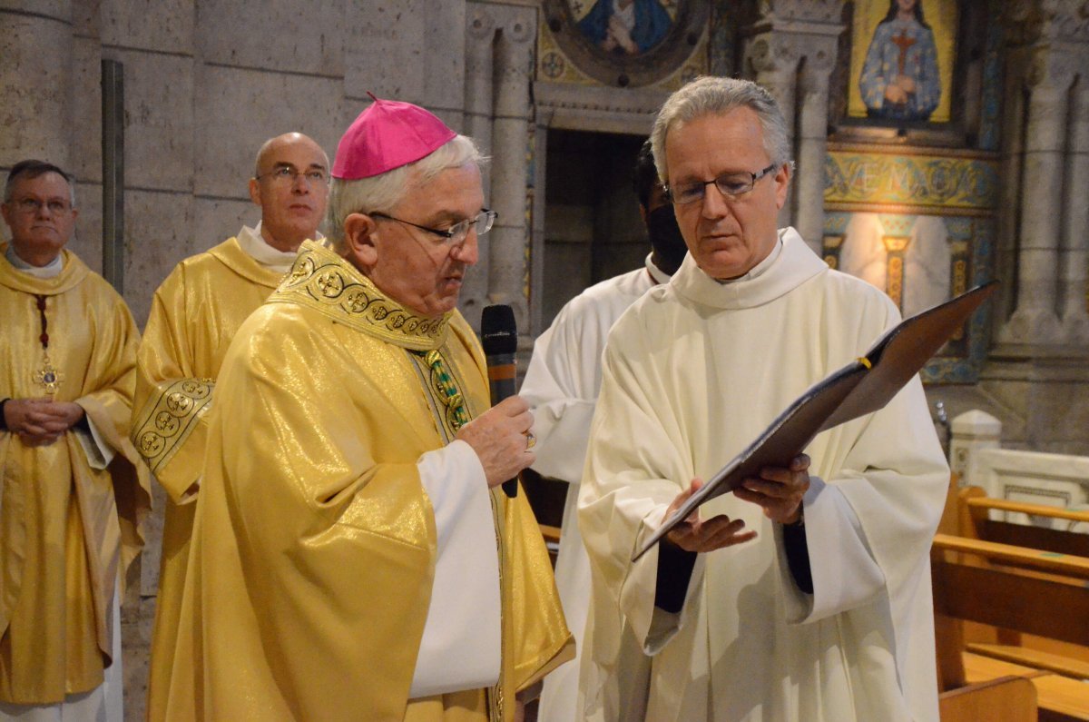 Messe pour le 101e anniversaire de la dédicace de la basilique du (...). © Michel Pourny / Diocèse de Paris.