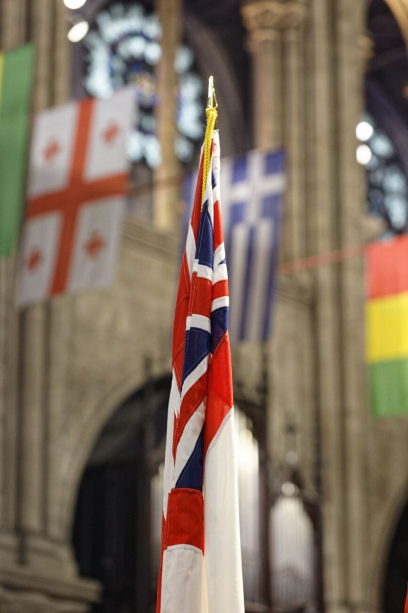 Célébration de commémoration du centenaire de l'armistice de la Grande (…). © Yannick Boschat / Diocèse de Paris.