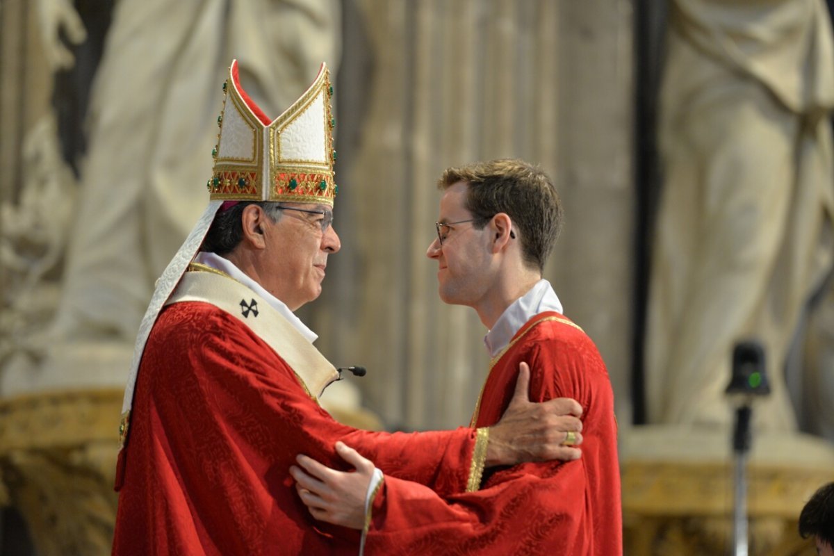 Ordinations sacerdotales 2020. © Marie-Christine Bertin / Diocèse de Paris.