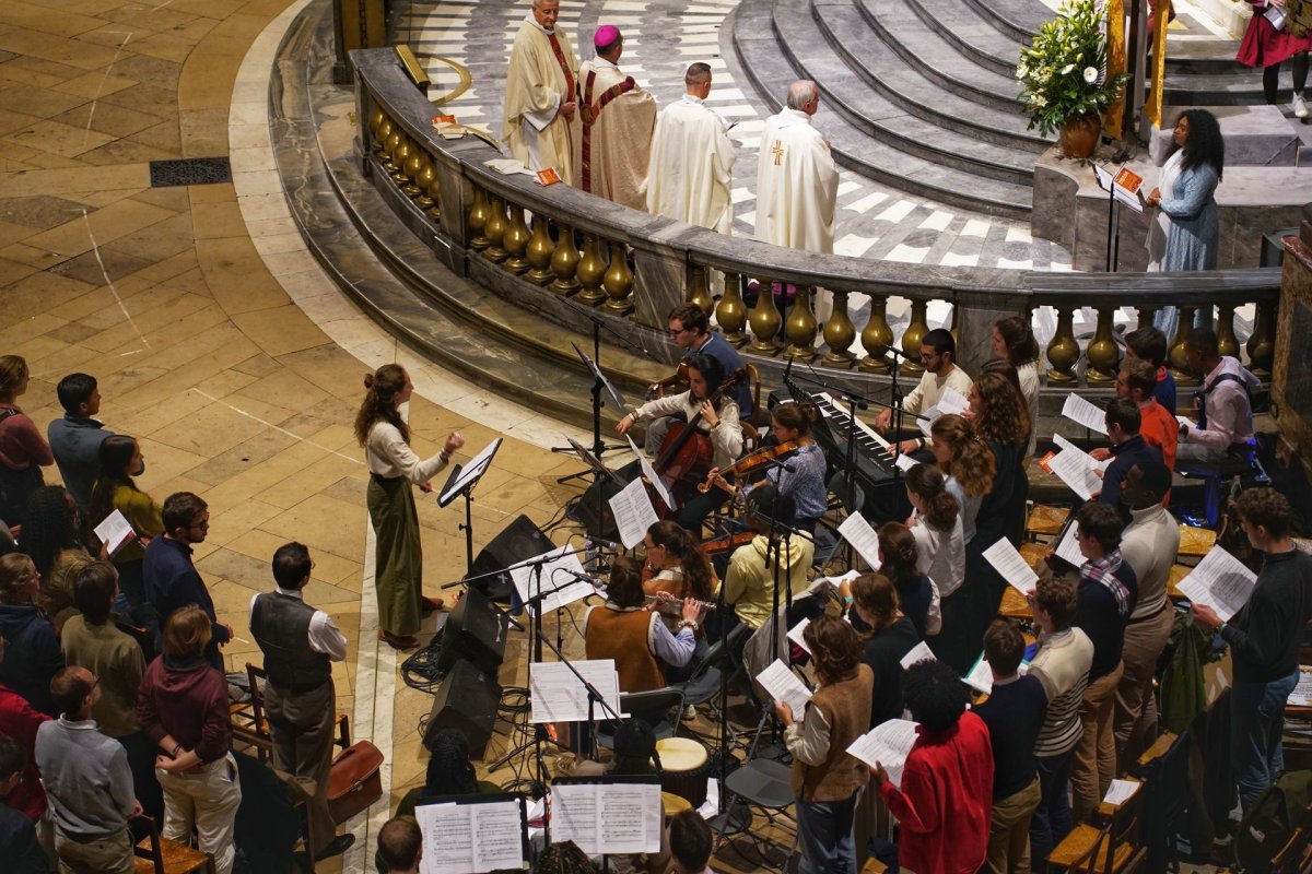 Messe des étudiants 2025. © Illian Calle - Diocèse Paris.