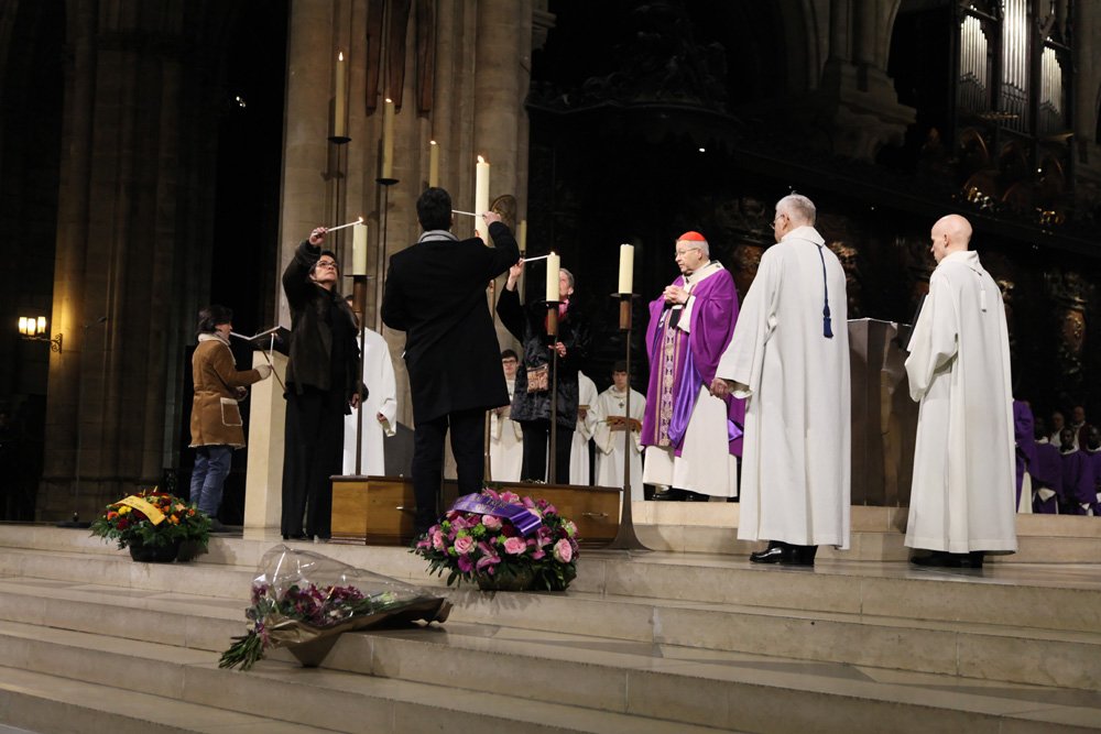 Obsèques de Mgr Michel Pollien. © Yannick Boschat / Diocèse de Paris.