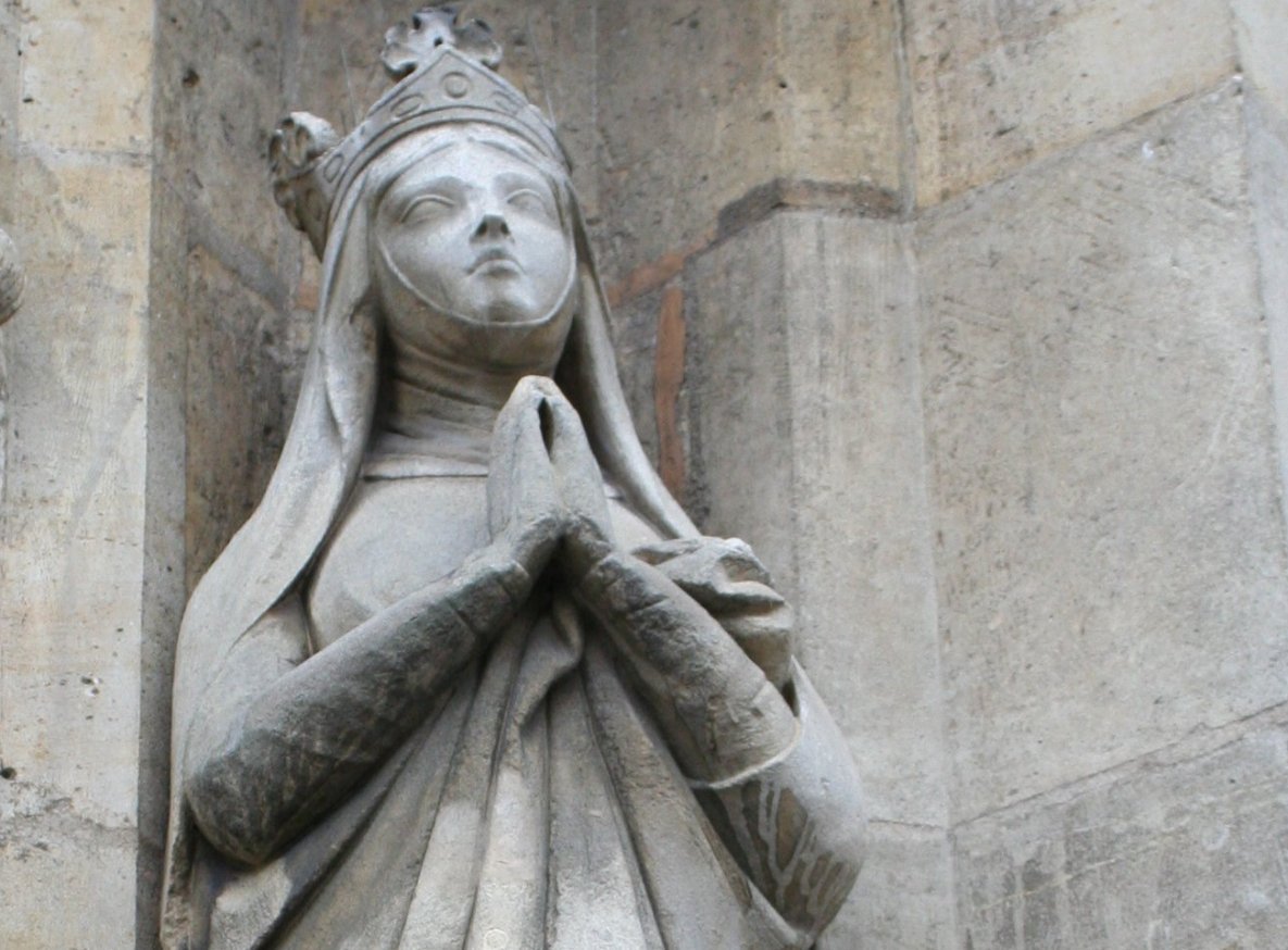 Statue de sainte Radegonde. © C. D. A. S.