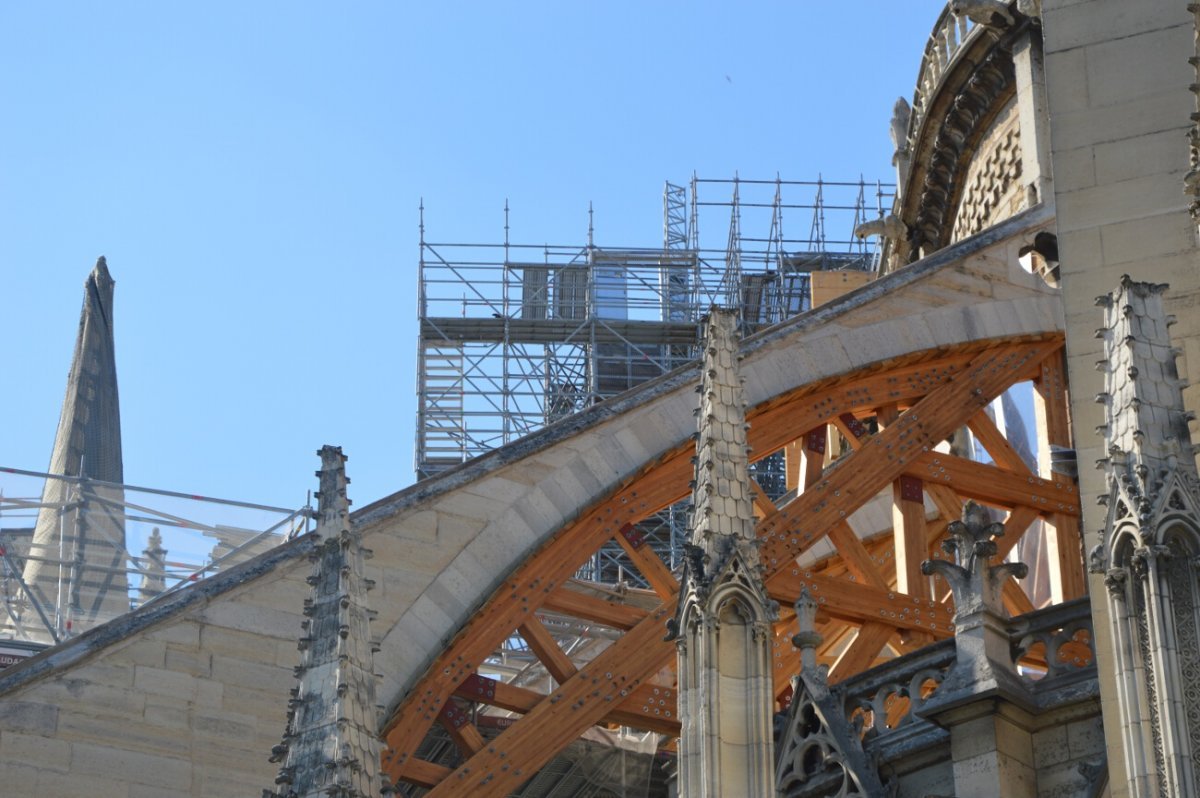 Notre-Dame de Paris. 26 août 2019 © Laurence Faure / Diocèse de Paris.