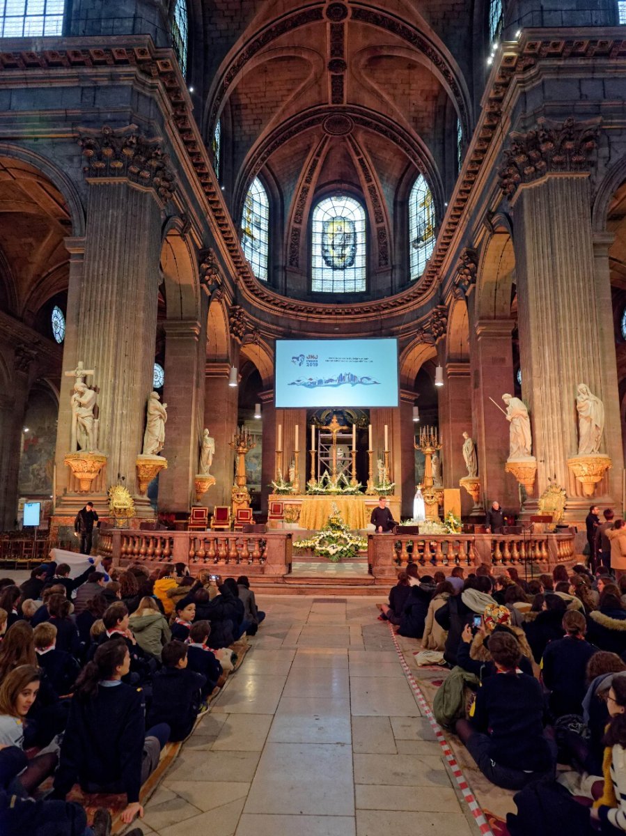 La messe internationale des JMJ@Panam'. © Yannick Boschat / Diocèse de Paris.