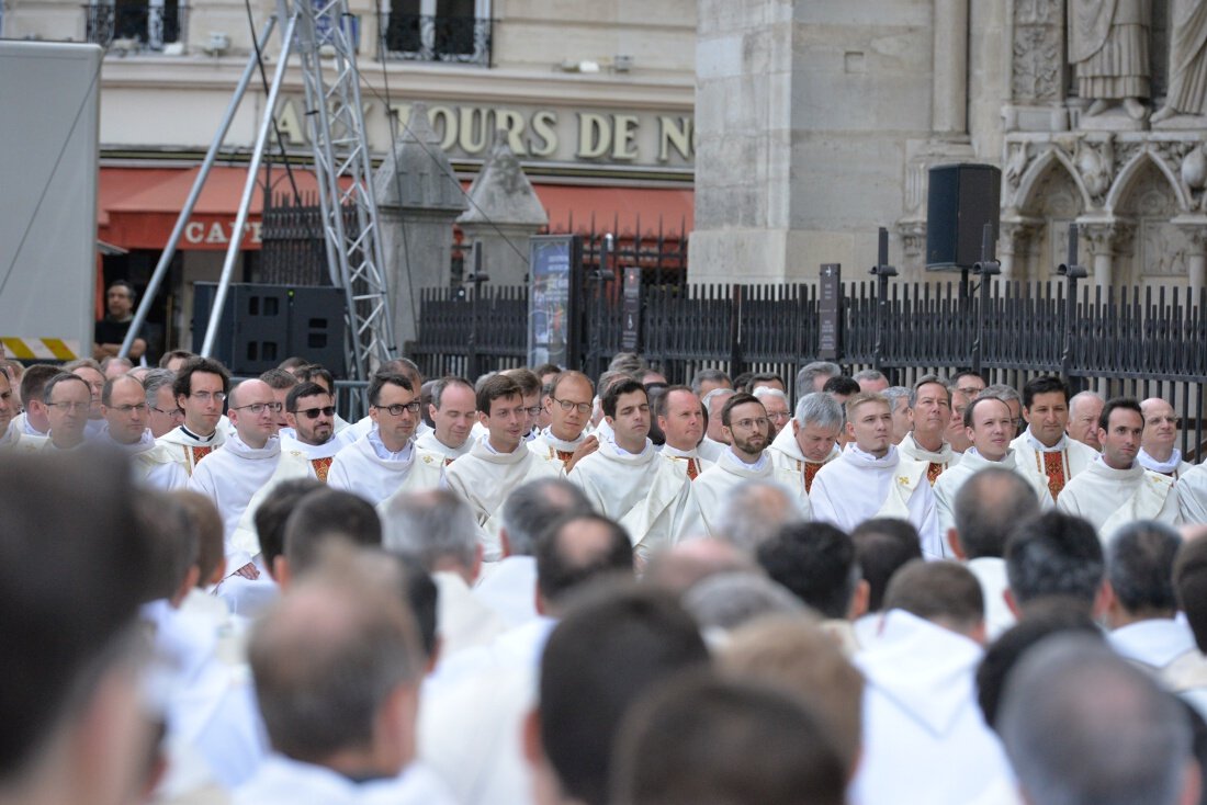 Homélie du cardinal André Vingt-Trois. © Marie-Christine Bertin / Diocèse de Paris.
