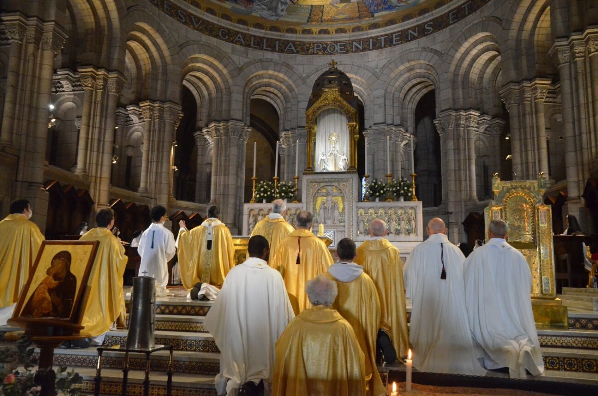 Messe de clôture du jubilé du Sacré-Cœur. © Michel Pourny / Diocèse de Paris.