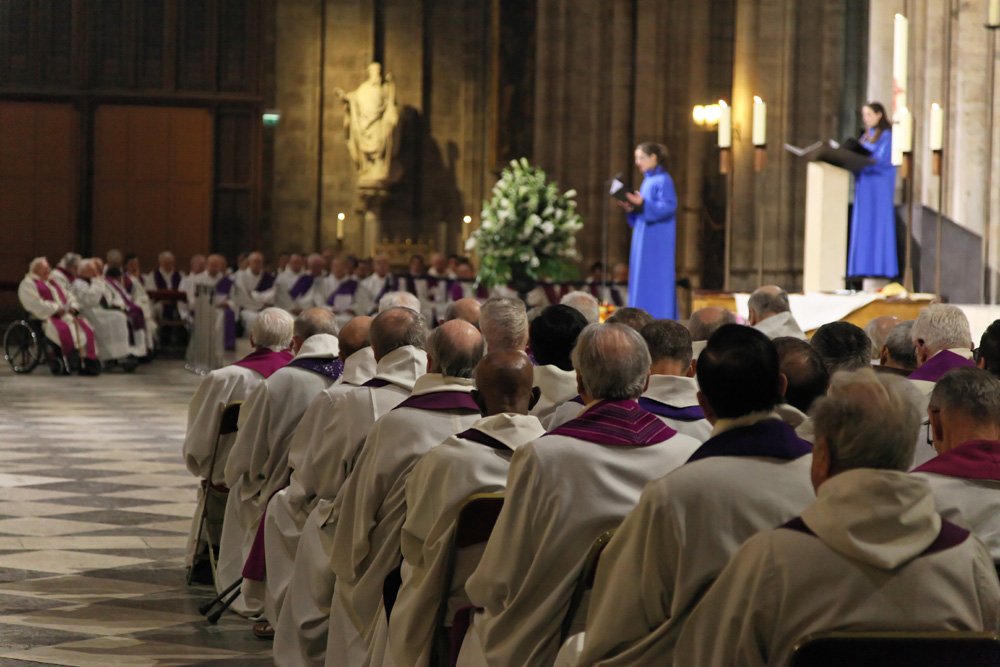Obsèques de Mgr Michel Pollien. © Yannick Boschat / Diocèse de Paris.