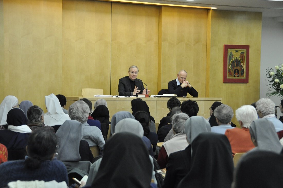 Conférence du Père Jean Laverton. © BSCM.