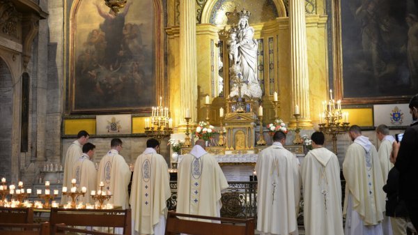 Messe des nouveaux prêtres à Notre-Dame des Victoires