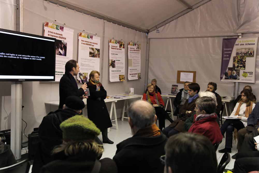Forum de la Charité 2013 : “Servons la Fraternité”. © Yannick Boschat / Diocèse de Paris.
