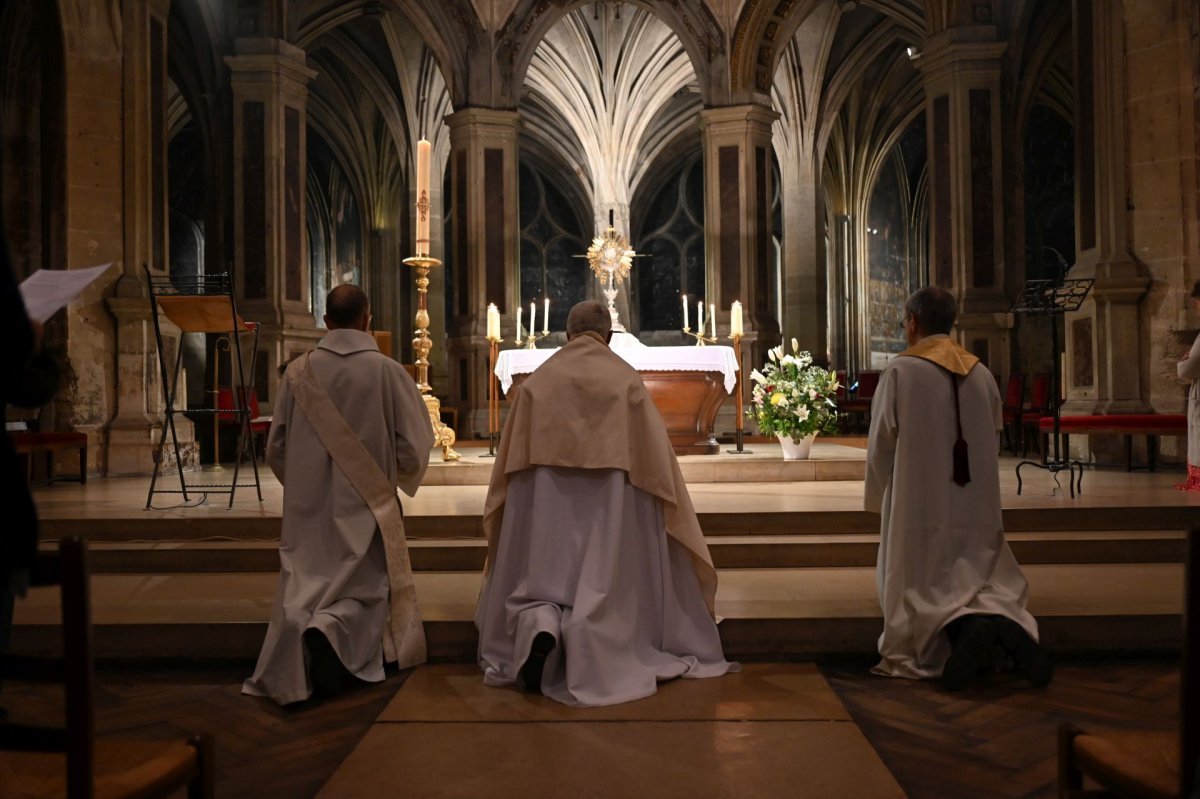 Catéchèse sur la confirmation. Lundi 19 mai 2025. © Marie-Christine Bertin / Diocèse de Paris.