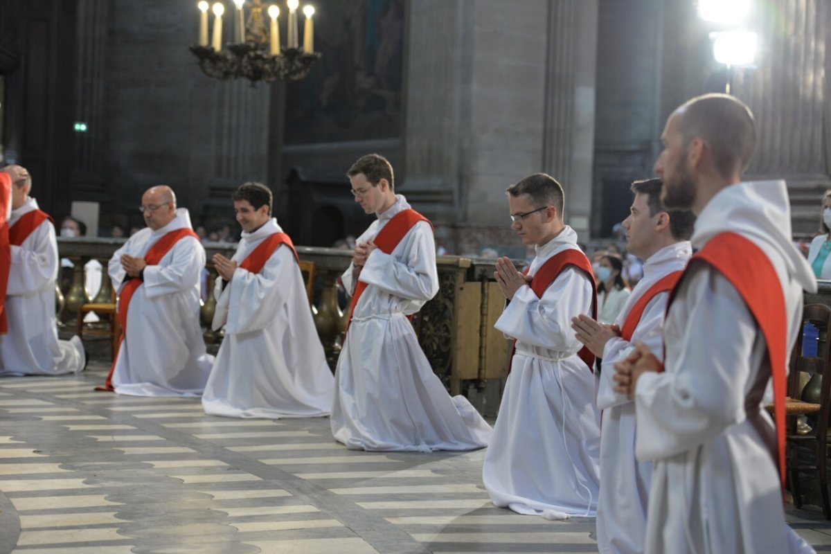 Ordinations sacerdotales 2020. © Marie-Christine Bertin / Diocèse de Paris.