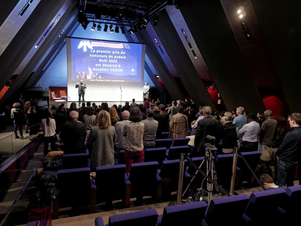 Concours de poésie 2022 : “Paix sur la Terre”. © Yannick Boschat / Diocèse de Paris.