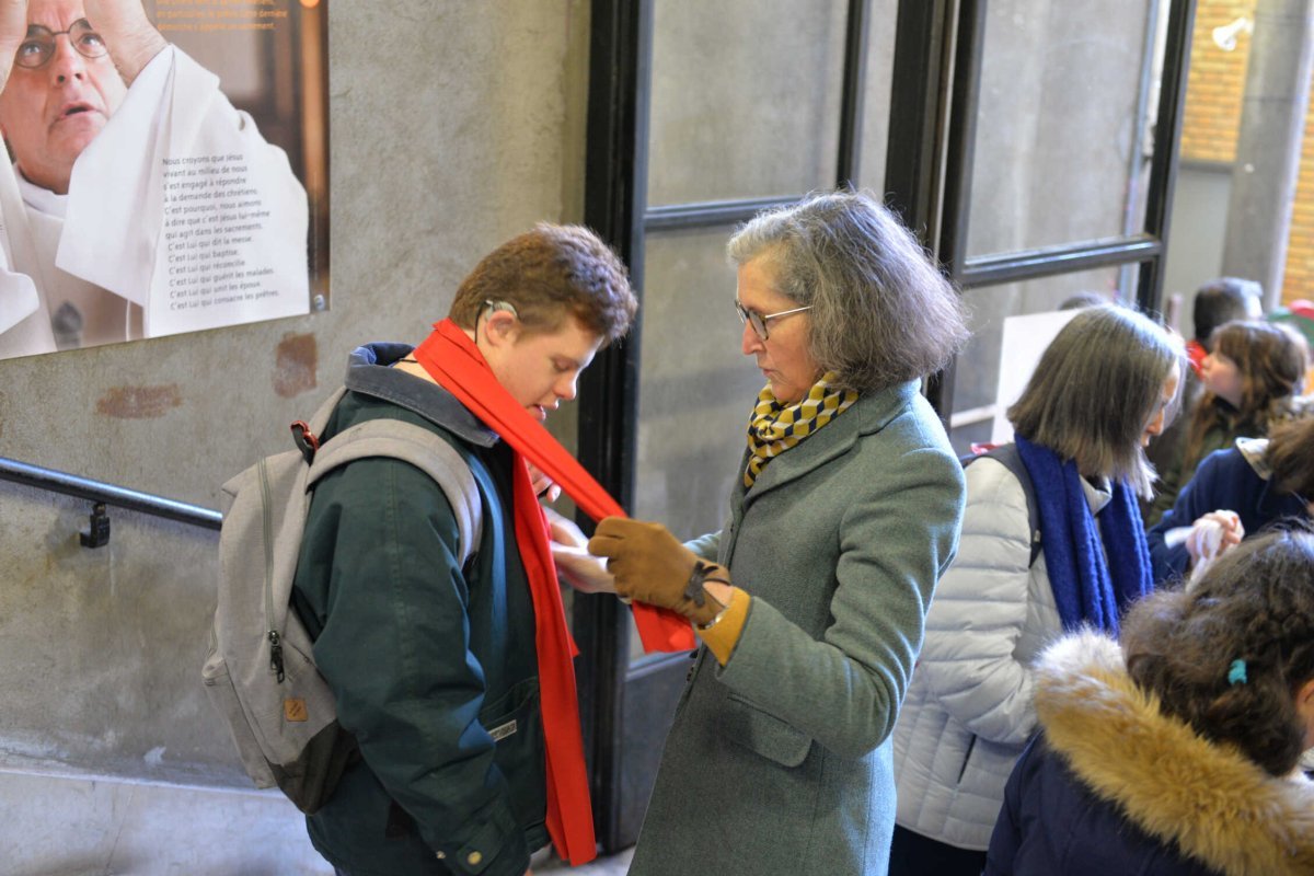Rassemblement des jeunes confirmés en 2020. © Marie Christine Bertin / Diocèse de Paris.