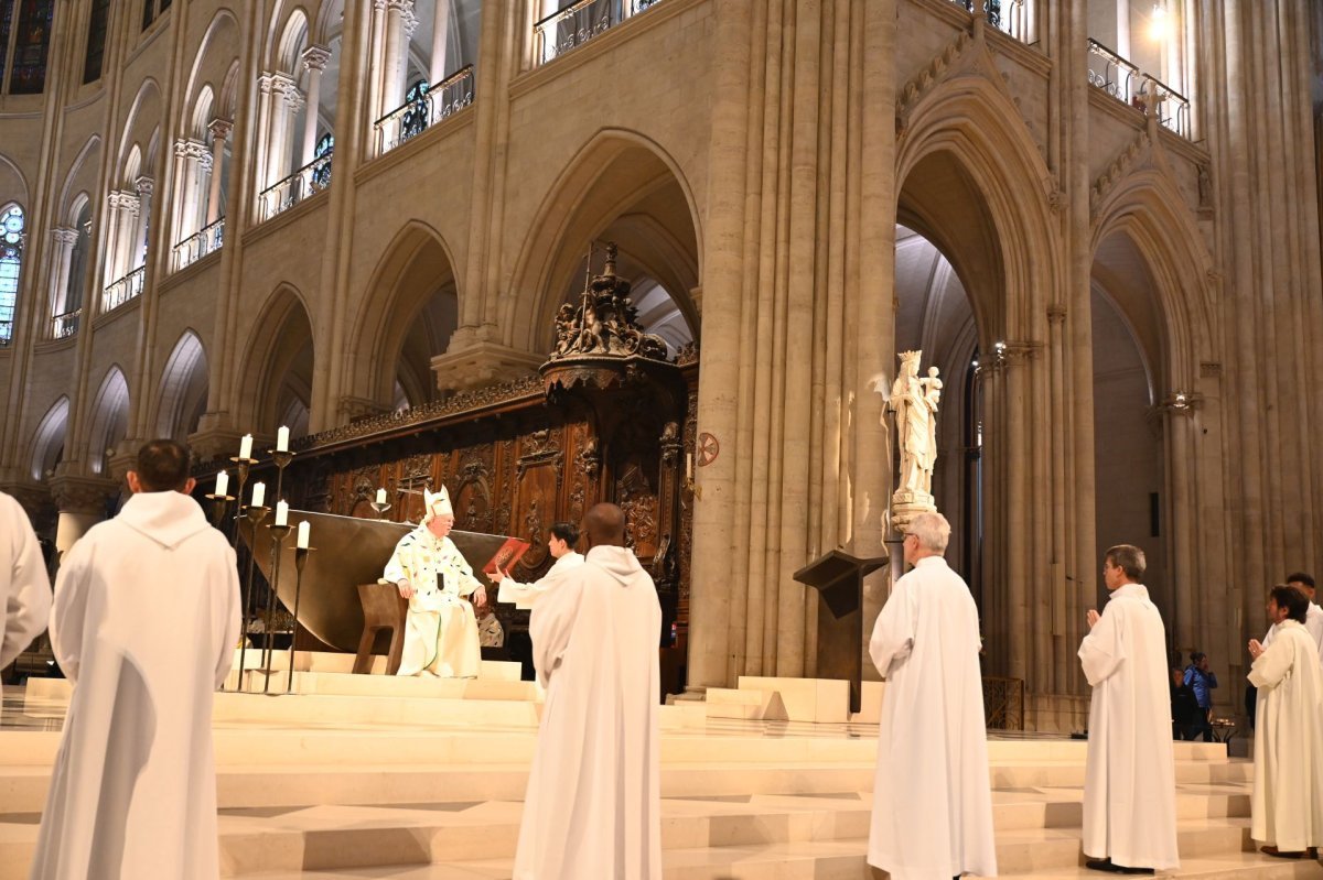 Ordinations des diacres permanents 2025. © Marie-Christine Bertin / Diocese de Paris.