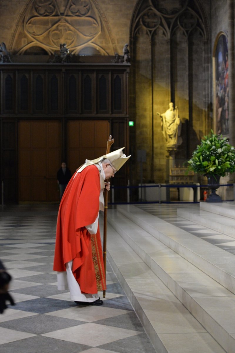 Le cardinal André Vingt-Trois, archevêque de Paris. © Marie-Christine Bertin / Diocèse de Paris.