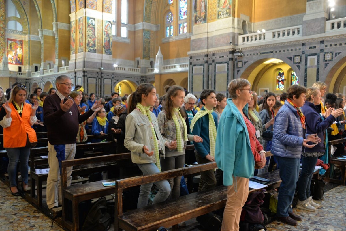 Pèlerinage à Lisieux 2019. © Marie-Christine Bertin / Diocèse de Paris.