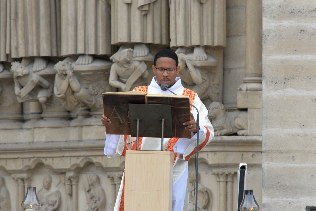Liturgie de la Parole. © Marie-Christine Bertin / Diocèse de Paris.