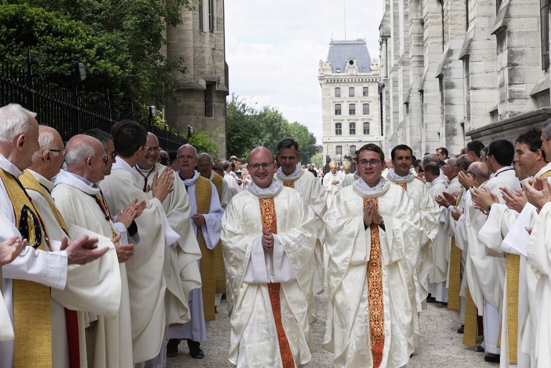 Procession de sortie. © Trung Hieu Do / Diocèse de Paris.