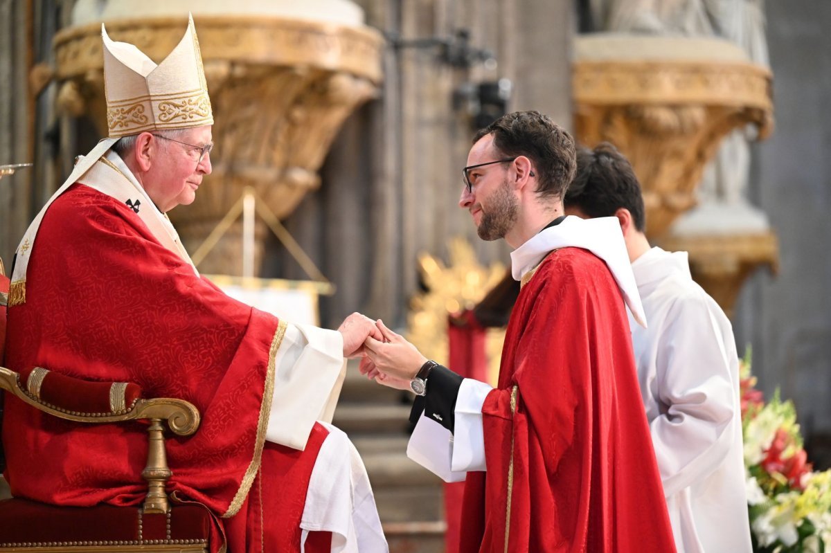 Ordination sacerdotale 2024. © Marie-Christine Bertin / Diocèse de Paris.