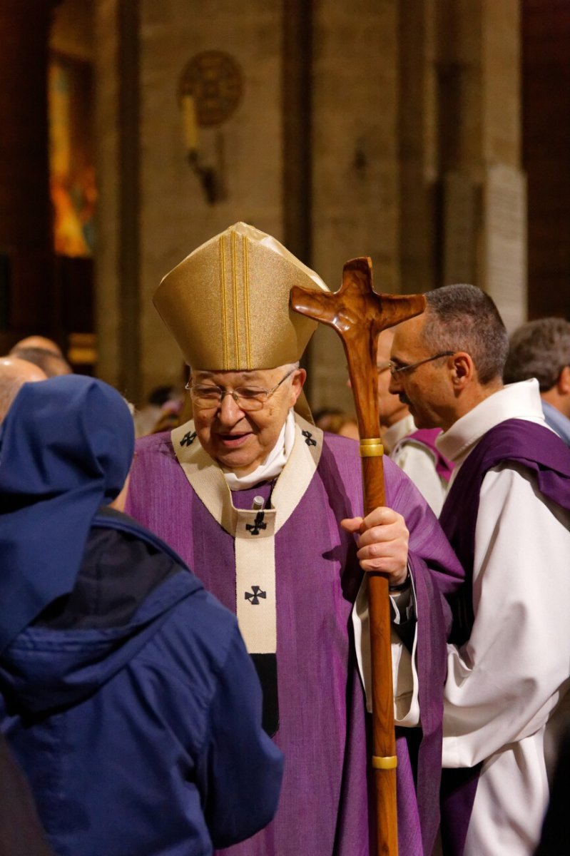 Messe d'action de grâce du cardinal André Vingt-Trois. © Yannick Boschat / Diocèse de Paris.