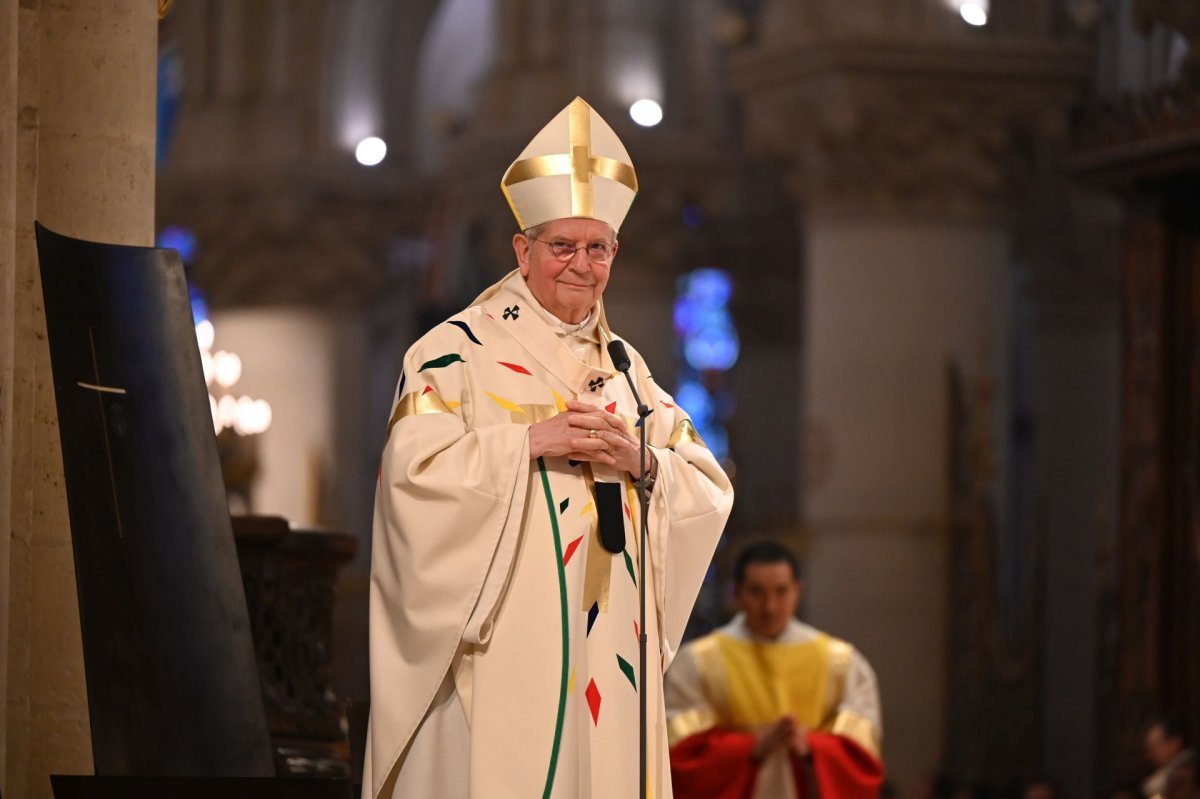 Messe pour l'anniversaire de la Faculté Notre-Dame, du Séminaire de (…). © Marie-Christine Bertin / Diocèse de Paris.