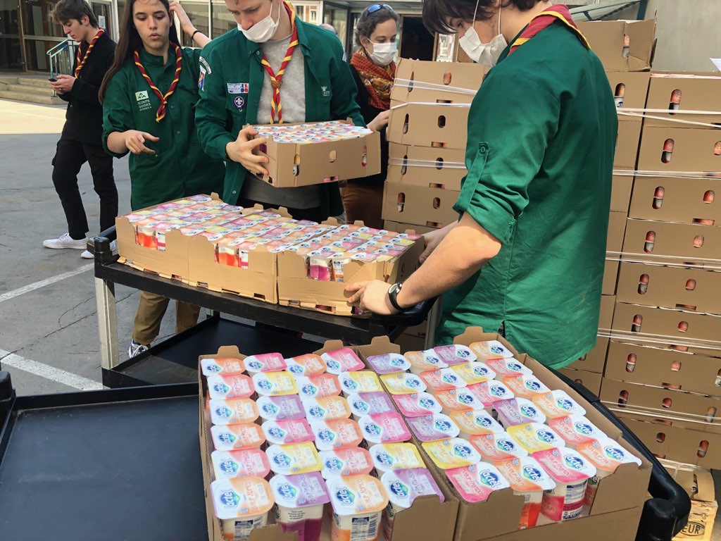 Des yaourts Lactel par palettes !. 6 mai 2020 